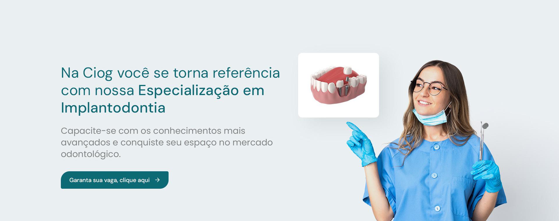 Slide de teste - Ciog Cursos de Odontologia em Goiânia