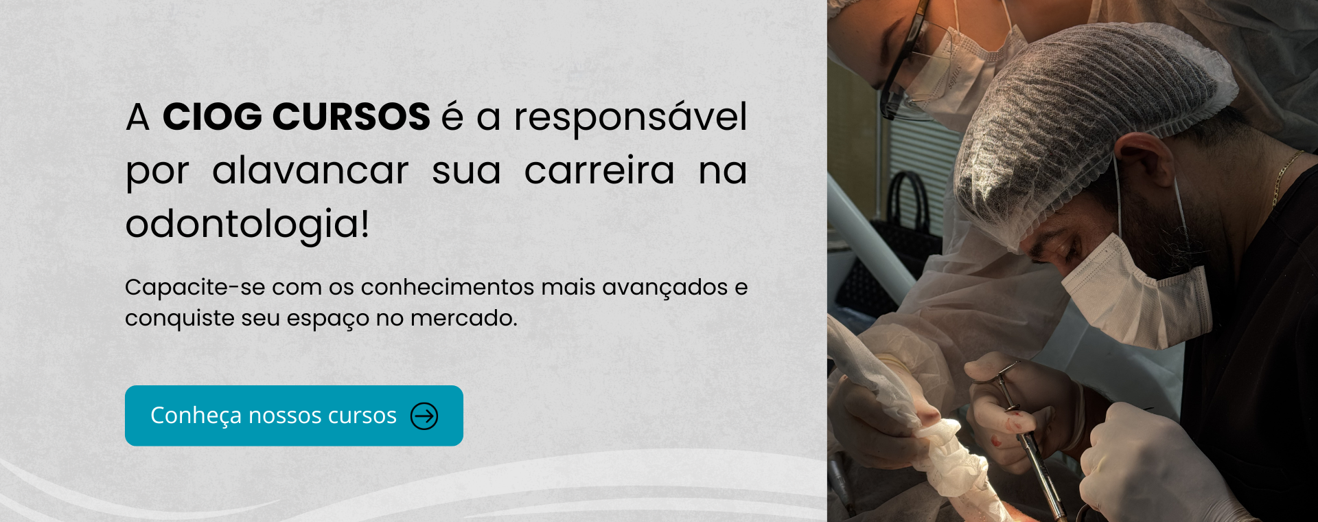 Slide de teste - Ciog Cursos de Odontologia em Goiânia